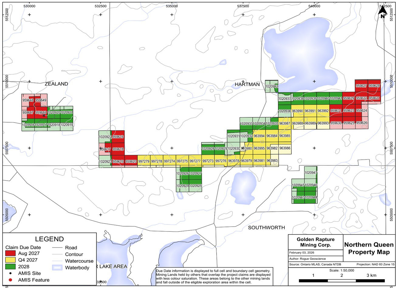 Northern Queen Mine Property